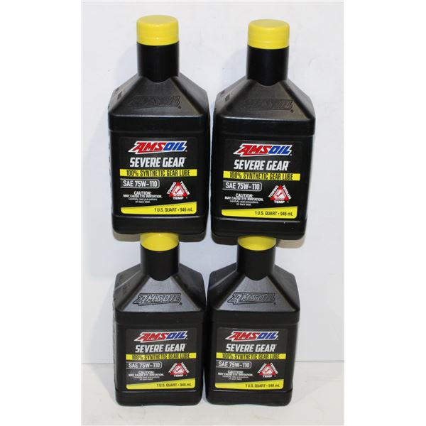 LOT OF SAE 75W-110 AMSOIL GEAR LUBE