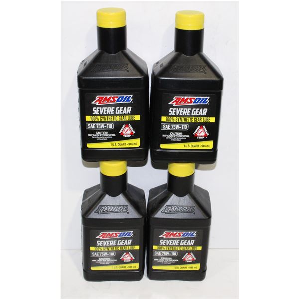 LOT OF SAE 75W-110 AMSOIL GEAR LUBE
