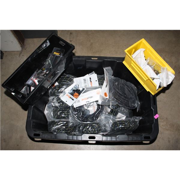 TOTE OF PTFE FUEL HOSE WITH SOME FITTINGS