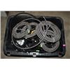 Image 1 : TOTE OF PTFE FUEL LINE HOSE AND BRAIDED STAINLESS