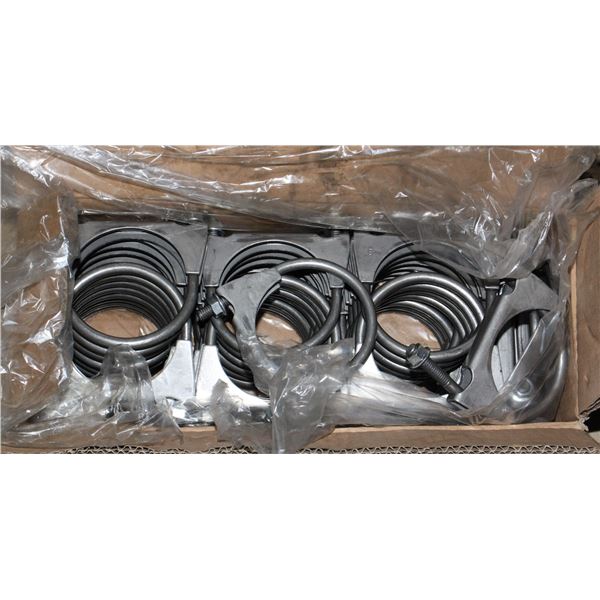 CASE OF 3" EXHAUST CLAMPS