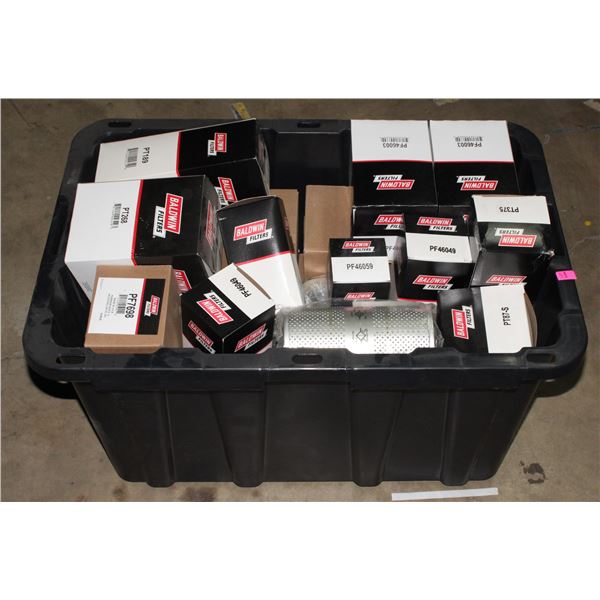 TOTE OF BALDWIN FILTERS