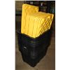 Image 1 : STACK OF LARGE TOTES WITH LIDS