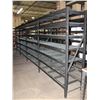 Image 1 : ADJUSTABLE/ EXPANDABLE BLACK METAL STORAGE RACKING