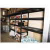 Image 1 : ADJUSTABLE/ EXPANDABLE BLACK METAL STORAGE RACKING
