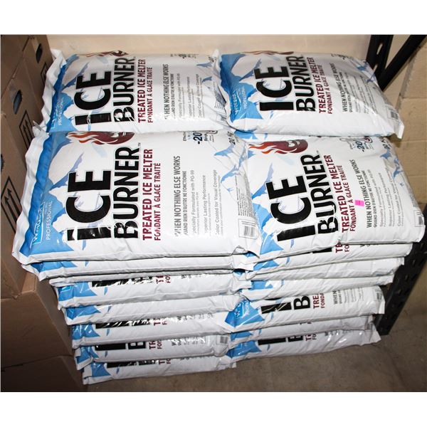 GIANT LOT OF ICE BURNER TREATED ICE MELTER