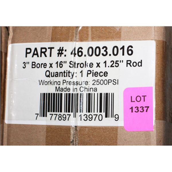 BRABER EQUIPMENT HYDRAULIC TIE ROD CYLINDER