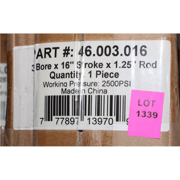 BRABER EQUIPMENT HYDRAULIC TIE ROD CYLINDER