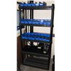 Image 1 : PLASTIC RACKING WITH PARTS ORGANIZER BINS