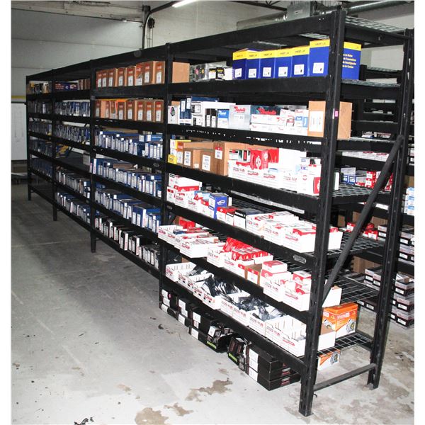 ADJUSTABLE/ EXPANDABLE BLACK METAL STORAGE RACKING