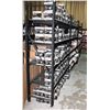 Image 1 : ADJUSTABLE/ EXPANDABLE BLACK METAL STORAGE RACKING