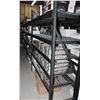 Image 1 : ADJUSTABLE/ EXPANDABLE BLACK METAL STORAGE RACKING
