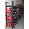 Image 1 : ADJUSTABLE/ EXPANDABLE BLACK METAL STORAGE RACKING