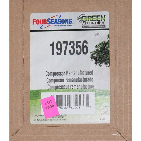 FOUR SEASONS REMANUFACTURED COMPRESSOR