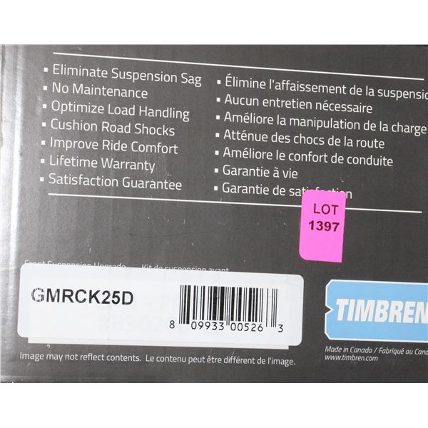 TIBREN FRONT SUSPENSION UPGRADE KIT