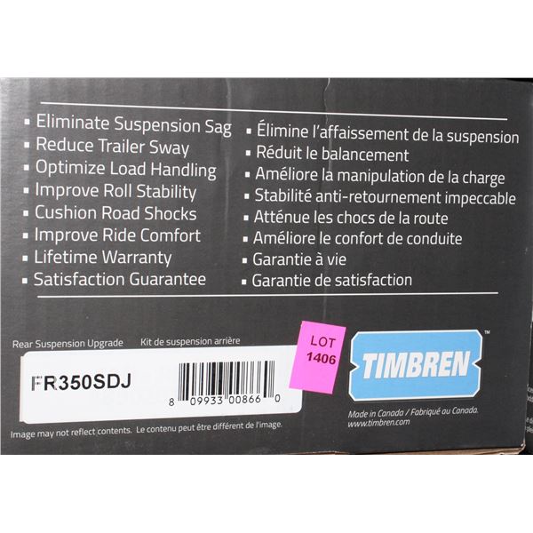 TIBREN REAR SUSPENSION UPGRADE KIT