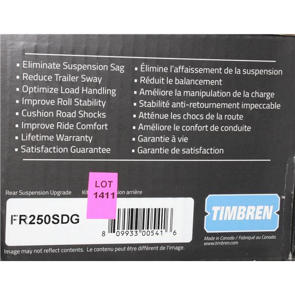 TIBREN REAR SUSPENSION UPGRADE KIT