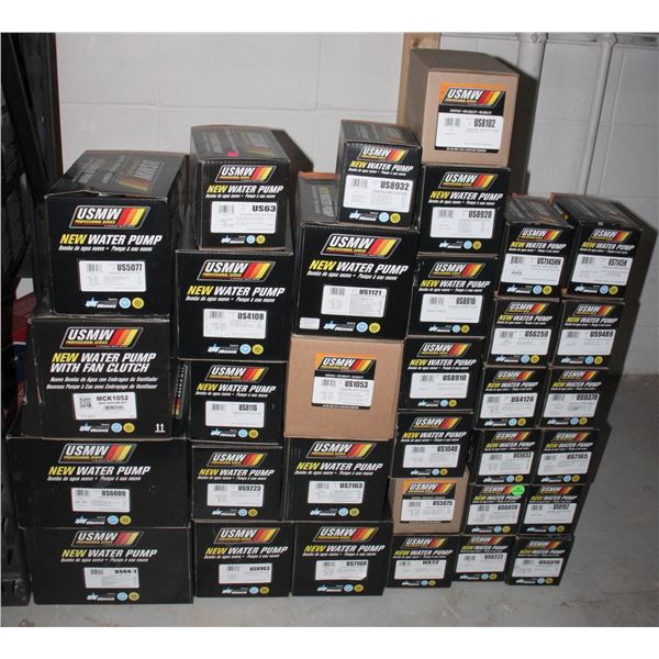 GIANT LOT OF USMW PROFESSIONAL SERIES WATER PUMP