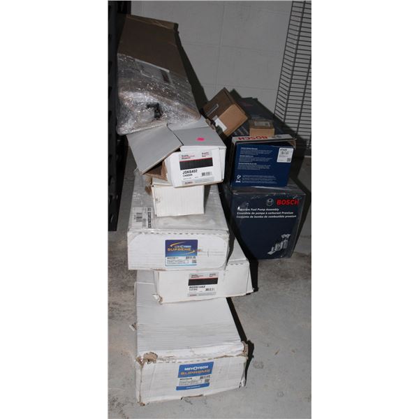 PILE OF MISC AUTO PARTS