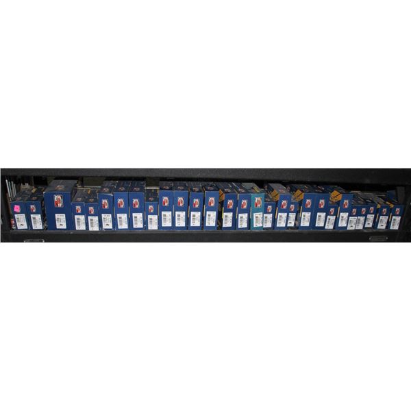 SHELF OF BRAKE PADS AND OR SHOES