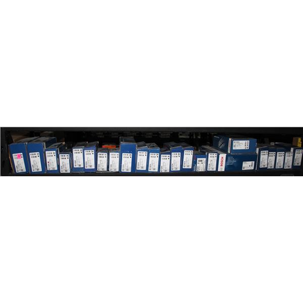 SHELF OF BOSCH BRAKE PADS AND OR SHOES