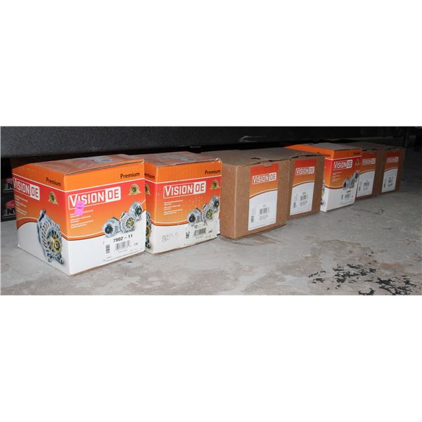 SHELF OF VISON OE REMANUFACTURED ALTERNATORS
