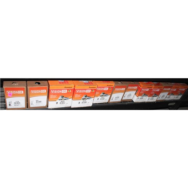 SHELF OF VISON OE REMANUFACTURED STARTERS