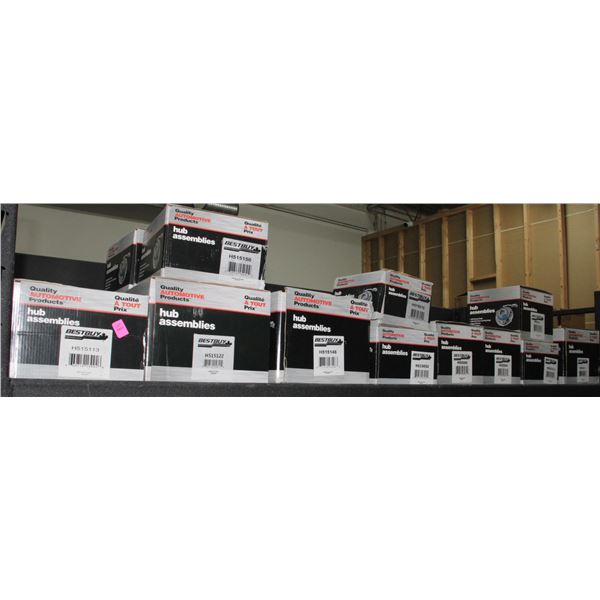 SHELF OF VEHICLE BEARING HUB ASSEMBLIES