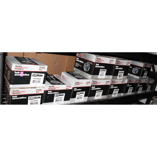 SHELF OF VEHICLE WHEEL BEARING HUB ASSEMBLIES