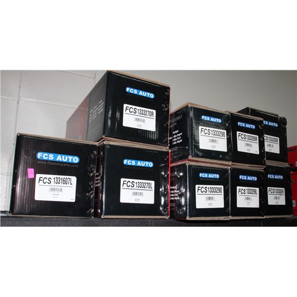 SHELF OF ASSORTED STRUT ASSEMBLIES