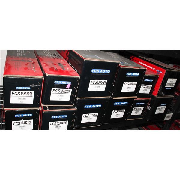 SHELF OF ASSORTED STRUT ASSEMBLIES