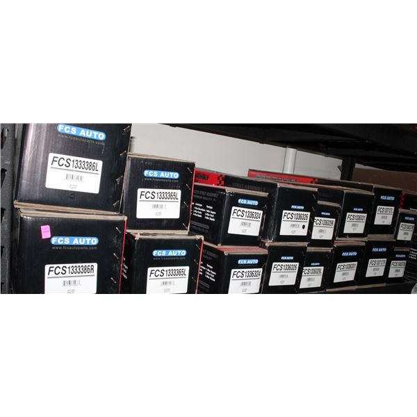 SHELF OF ASSORTED STRUT ASSEMBLIES
