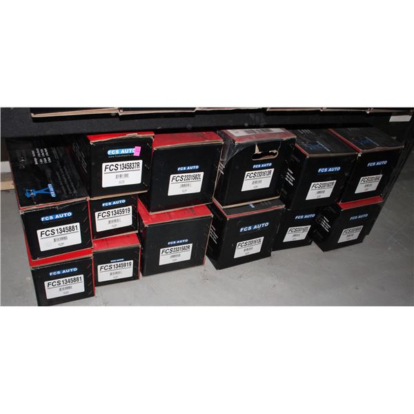 SHELF OF ASSORTED STRUT ASSEMBLIES