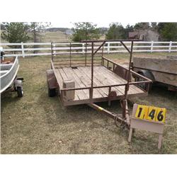 Homemade trailer
