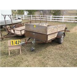 Homemade trailer