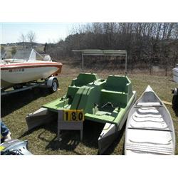 1980 Erchoa 2 person Paddle boat
