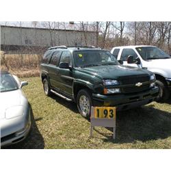 2004 Chev Tahoe