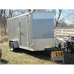 2008 Haulmax enclosed trailer