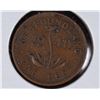 Image 4 : 1832 Nova Scotia half penny and Newfoundland 1940 penny