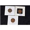 Image 1 : 3 Canada Pennies 1929, 1933 & 1934