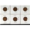 Image 1 : 6 Canada Pennies 1955 x 6