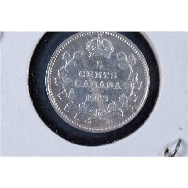 Canada Nickel 1913