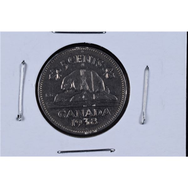 Canada Nickel 1938