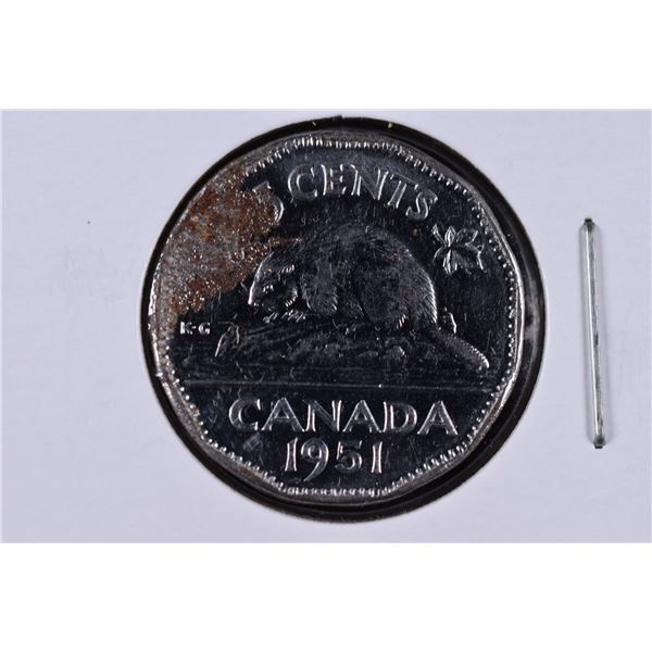 Canada Nickel 1951