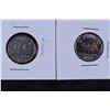 Image 1 : 2 Canada Nickels 1954 x 2
