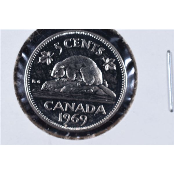 Canada Nickel 1969 (MS 64/65?)