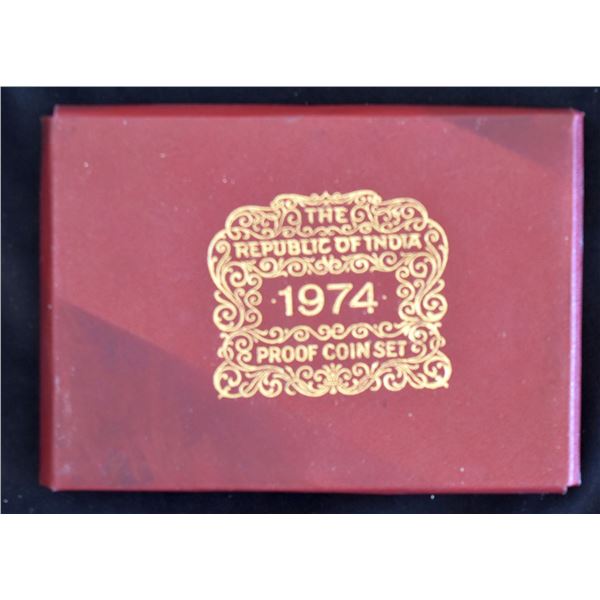 1974 Indian Proofcoin Set