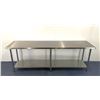 Image 4 : 96" x 24" Stainless Steel Work Table, Omcan 22070| GY3-FL