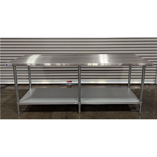 84" x 30" Stainless Steel Work Table, Omcan 22076| RBD