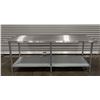 Image 1 : 84" x 30" Stainless Steel Work Table, Omcan 22076| RBD